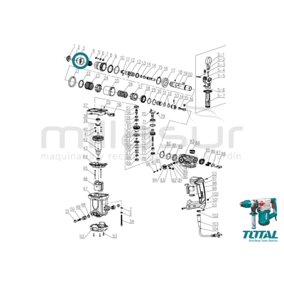 CUBIERTA PORTABROCAS TH115326 - motoscamaralweb.com