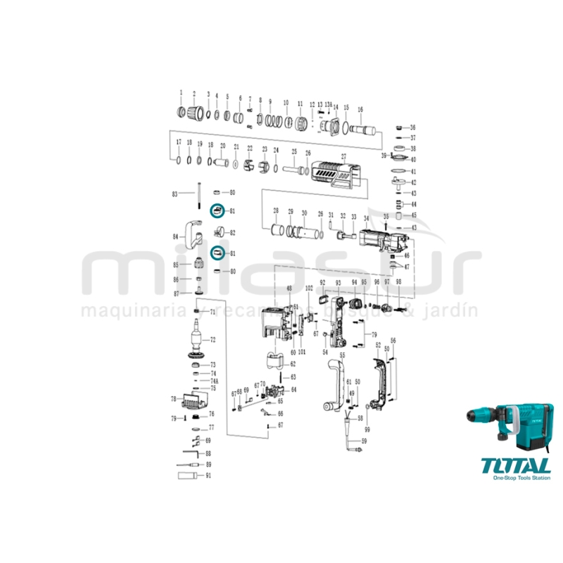 SET 2 SEPARADORES PERILLA FUNCION TH215002 ( 81) - motoscamaralweb.com