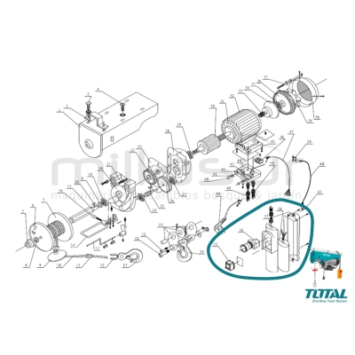 INTERRUPTOR POLIPASTO TLH1952 (55 - 58) - motoscamaralweb.com