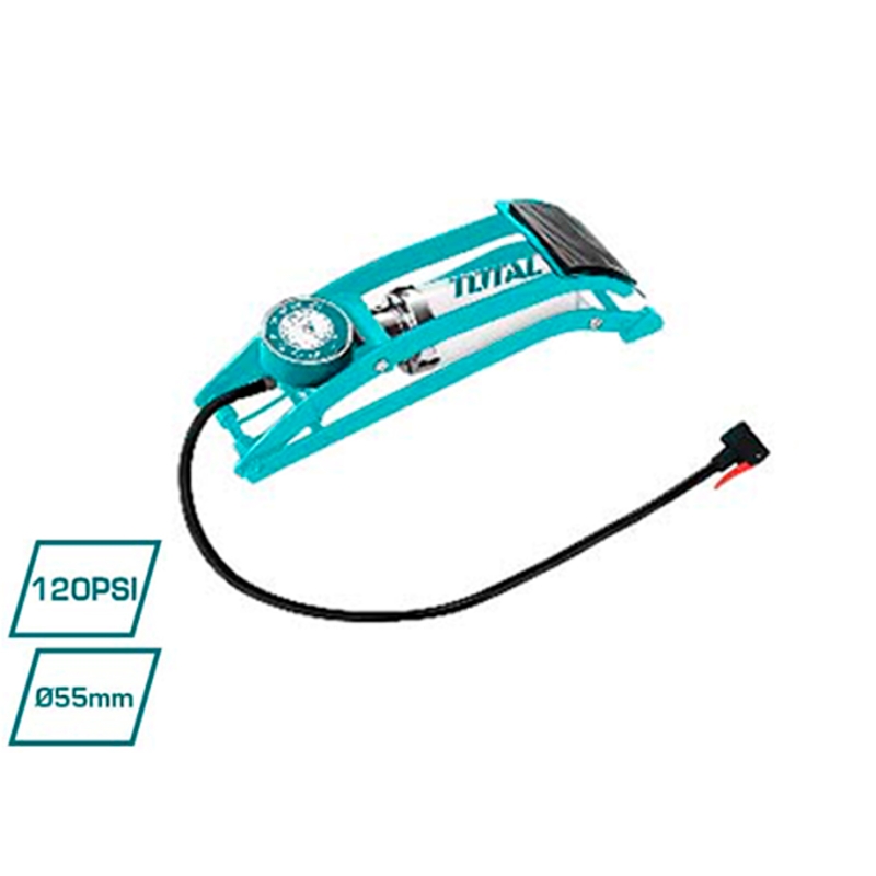 BOMBA AIRE DE PEDAL - TOTAL - motoscamaralweb.com