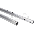 TUBO ALUMINIO 32mm Y SOPORTE EXTENSION TIJERA ADAPTABLE TPB2507 - motoscamaralweb.com
