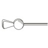 Cable de freno cantilever 1.6 x 400mm V PARTS - Caja de 100 uds - motoscamaralweb.com