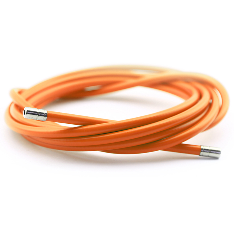 Funda cable acero laminado Ø5 naranja 2m - motoscamaralweb.com Funda cable acero laminado Ø5 naranja 2m - motoscamaralweb.com