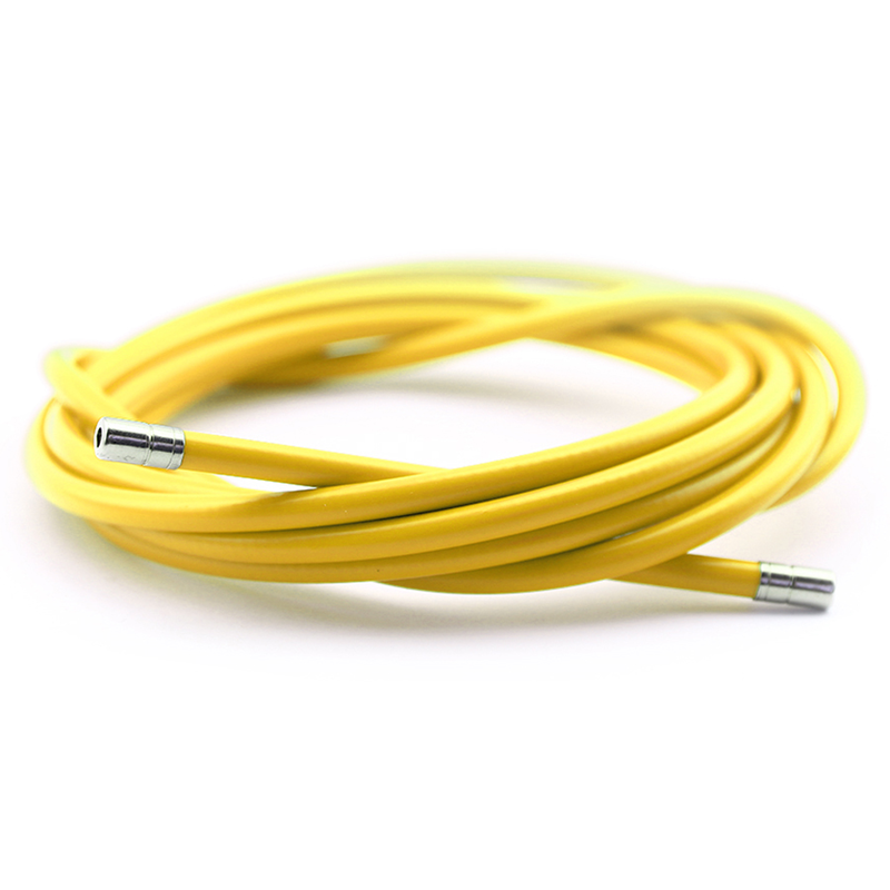 Funda cable acero laminado Ø5 amarillo 2m - motoscamaralweb.com Funda cable acero laminado Ø5 amarillo 2m - motoscamaralweb.com