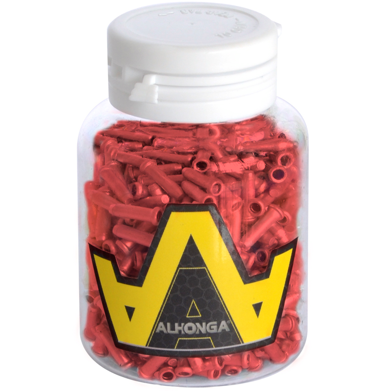 Terminal cable aluminio Ø2.4 Rojo - motoscamaralweb.com Terminal cable aluminio Ø2.4 Rojo - motoscamaralweb.com