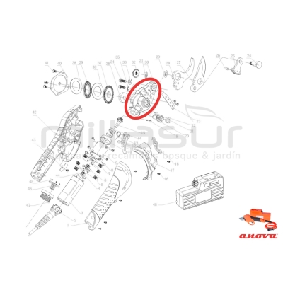 SOPORTE CUCHILLAS TPB4500 (30) - motoscamaralweb.com