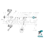 DIFUSOR PISTOLA PINTURA TT3506 - motoscamaralweb.com