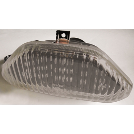 Piloto trasero LED HIGHSIDER smart estilo Suzuki - cristal ahumado - homologado E - 1 pieza - motoscamaralweb.com