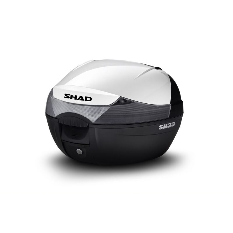 Tapa SHAD SH33 - Blanco - motoscamaralweb.com