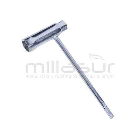 LLAVE BUJIAS STIHL 13-19 X 85 X 160 PLANO - motoscamaralweb.com