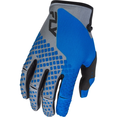 Guantes FLY RACING Kinetic - azul/gris/negro - motoscamaralweb.com