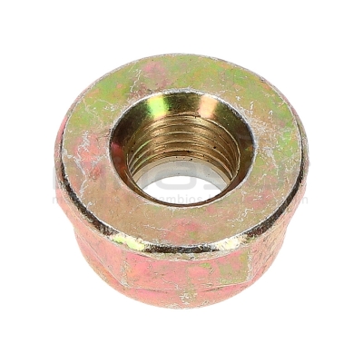 TUERCA DESBROZADORA 10 x 1.25 - CON AUTOBLOCANTE - motoscamaralweb.com