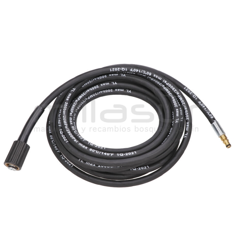 MANGUERA ALTA PRESION REFORZADA 8 METROS HIDROLIMPIADORA H1800 - TGT11356 - motoscamaralweb.com