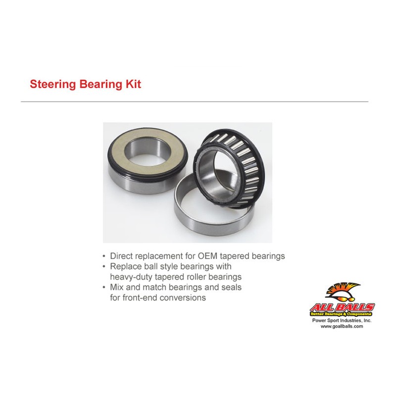 Kit de rodamientos y retenes de columna ALL BALLS 22-1006 - motoscamaralweb.com Kit de rodamientos y retenes de columna ALL BALLS 22-1006 - motoscamaralweb.com