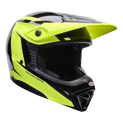 Casco BELL MX-10 Mips - Talon Yellow/Black - motoscamaralweb.com