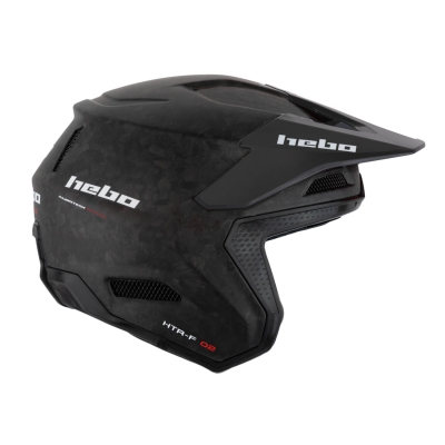 Casco Trial HTR C02 Carbon Forged Mate | HTR | Motos Camaral