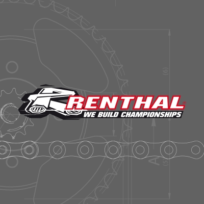RENTHAL Chain Kit 420R1 13/51 Standard - Ultra-Light Self-Cleaning Rear Sprocket - motoscamaralweb.com