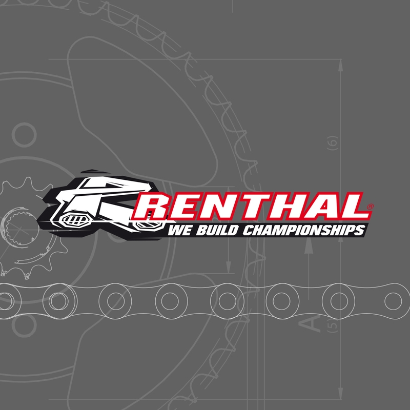 RENTHAL Chain Kit 420R1 13/51 Standard - Ultra-Light Self-Cleaning Rear Sprocket - motoscamaralweb.com