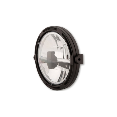 Faro delantero LED HIGHSIDER pro Frame-R1 Type 3 - 7 inch - negro - motoscamaralweb.com