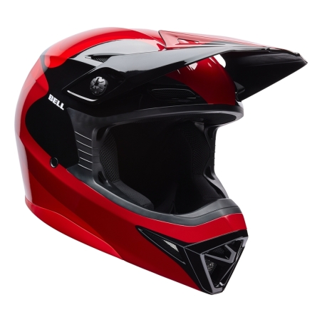 Casco BELL MX-10 Mips - Wave Red/Black - motoscamaralweb.com