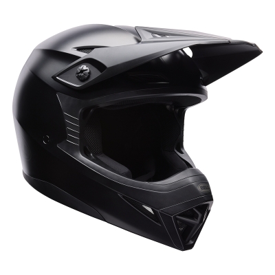 Casco BELL MX-10 Mips - Solid Matte Black - motoscamaralweb.com
