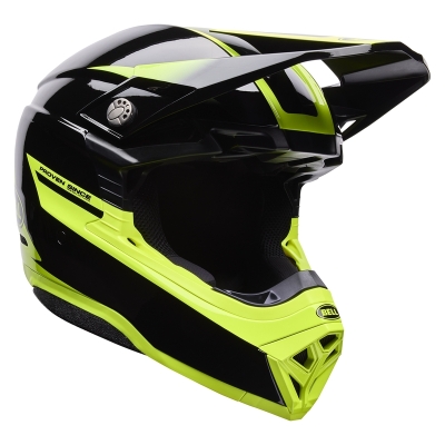 Casco BELL Moto-10 Mips - Fade Black Yellow - motoscamaralweb.com