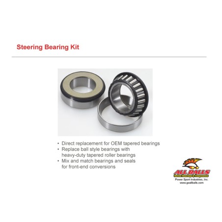 Kit rodamientos de columna de dirección ALL BALLS - 22-1069 - motoscamaralweb.com