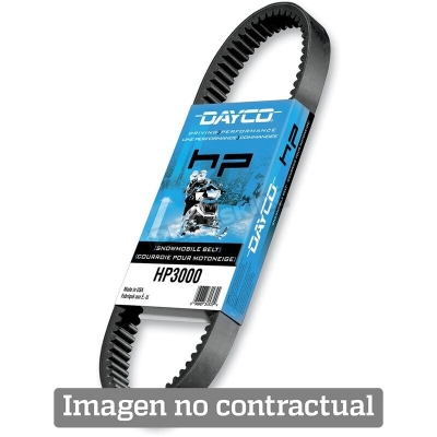 Correa de transmision DAYCO Extreme extra reforzada de alto rendimiento - motoscamaralweb.com