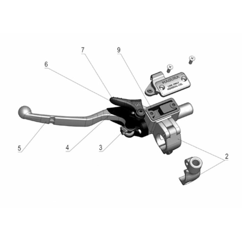 Tornillo de fijación maneta Magura HYMEC OFF ROAD - motoscamaralweb.com Tornillo de fijación maneta Magura HYMEC OFF ROAD - motoscamaralweb.com