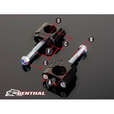 Torretas Renthal para Honda/Kawasaki CL001 - motoscamaralweb.com