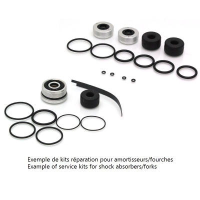 Kit de reparación de amortiguador trasero BITUBO WZT / WAT / WAX- moto