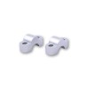 Alzas de manillar LSL Ø22.2mm +15mm - Plata - motoscamaralweb.com