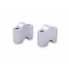 Alzas de manillar LSL Ø22.2mm +35mm - Plata - motoscamaralweb.com