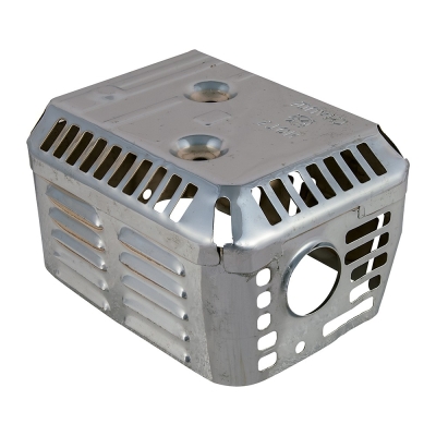 PROTECTOR SILENCIOSO OHV-MT-140-160-200 (CROMADO) HONDA- motoscamaralw