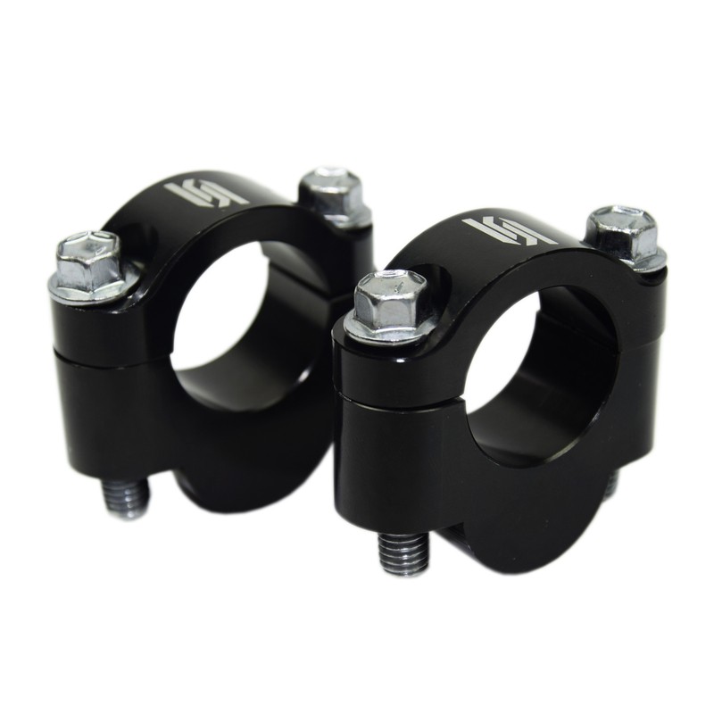 Alzas de manillar SCAR +20mm Ø28.6mm negro - motoscamaralweb.com Alzas de manillar SCAR +20mm Ø28.6mm negro - motoscamaralweb.com