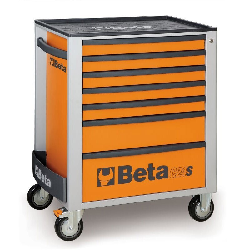 Carro herramientas 7 CAJONES ORANGE BETA (C24S 7/O) - motoscamaralweb.com Carro herramientas 7 CAJONES ORANGE BETA (C24S 7/O) - motoscamaralweb.com