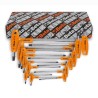 Kit BETA de 8 llaves macho curvadas con mango para tornillos Torx® - motoscamaralweb.com