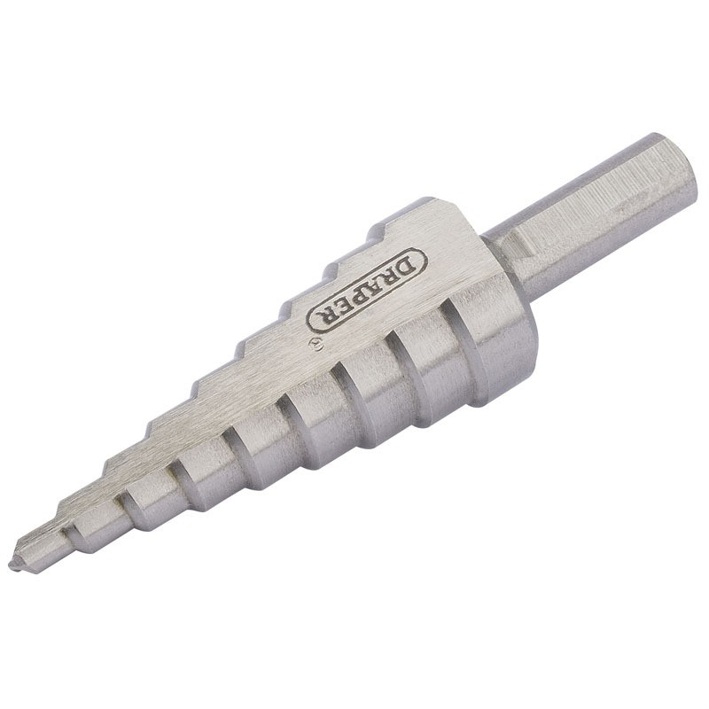 Taladro de piso DRAPER 4 mm a 20 mm - 2 mm por piso - motoscamaralweb.com Taladro de piso DRAPER 4 mm a 20 mm - 2 mm por piso - motoscamaralweb.com