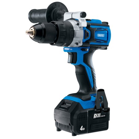 Taladro DRAPER D20 20V 13mm Sin escobillas - motoscamaralweb.com