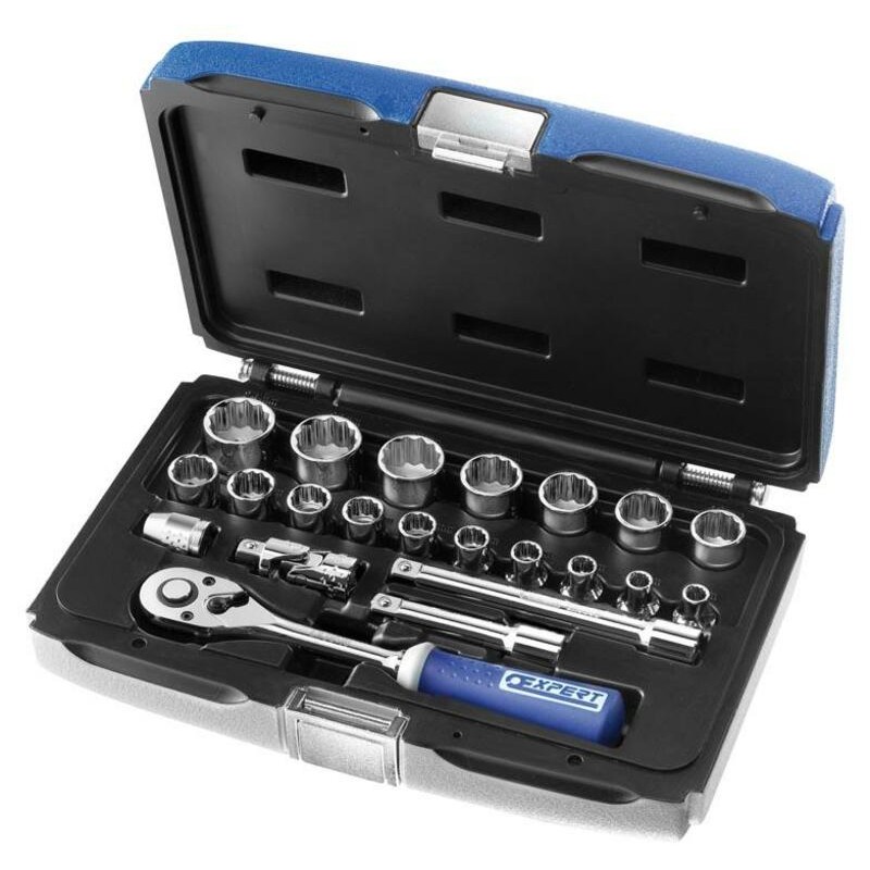 Kit vasos & llaves carraca 3/8 EXPERT - motoscamaralweb.com Kit vasos & llaves carraca 3/8 EXPERT - motoscamaralweb.com