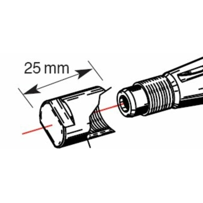 Boquilla protectora para extractor de volante longitud 25mm BUZZETTI - motoscamaralweb.com