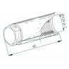 Boquilla protectora para extractor de volante longitud 45mm BUZZETTI - motoscamaralweb.com