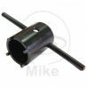 Vaso almenado cilíndrico JMP nuez de embrague 4 Ranuras - motoscamaralweb.com