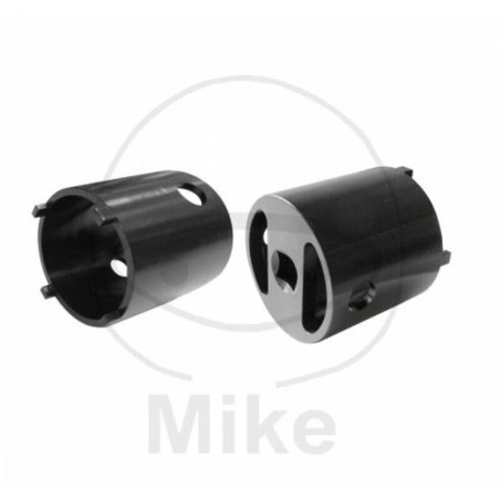 Vaso almenado cilíndrico JMP nuez de embrague 4 Ranuras - motoscamaralweb.com