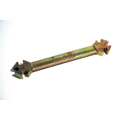 Llave de radios con 6 ranuras 5.65/5.75/6/6.35/6.65/6.85 BUZZETTI - motoscamaralweb.com