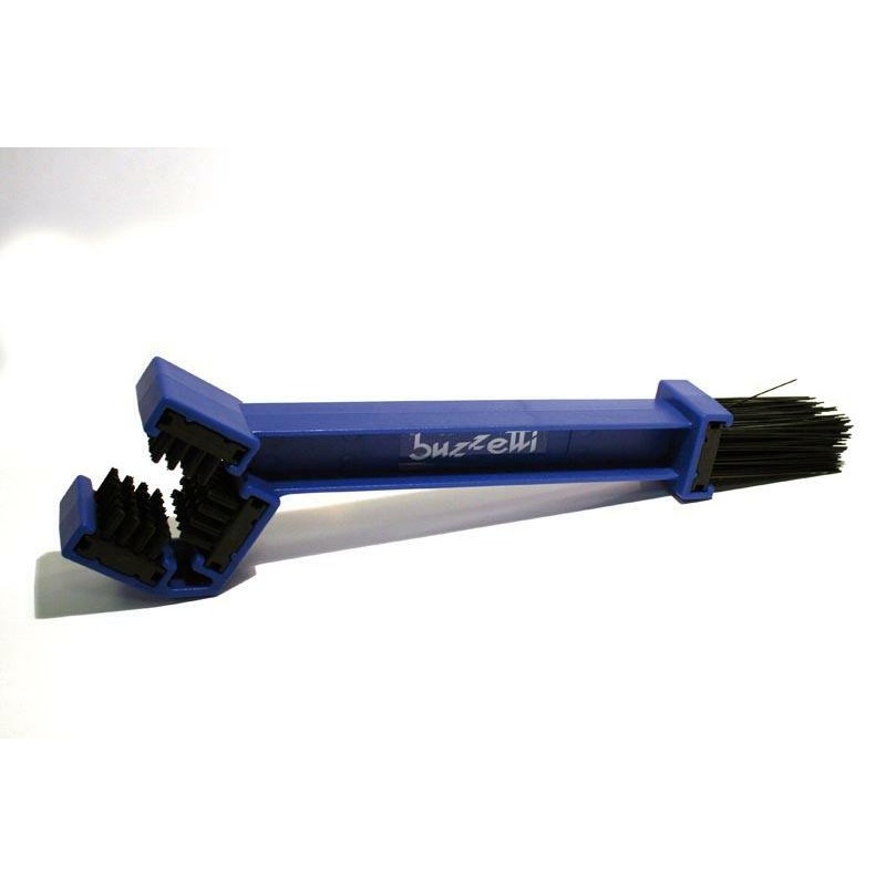 Cepillo para limpiar cadenas con cepillos ajustables BUZZETTI - motoscamaralweb.com Cepillo para limpiar cadenas con cepillos ajustables BUZZETTI - motoscamaralweb.com
