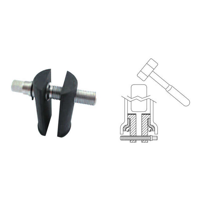 Extractor de anillos de rodamientos del tubo de dirección. diámetros de 30 a 68mm BUZZETTI - motoscamaralweb.com Extractor de anillos de rodamientos del tubo de dirección. diámetros de 30 a 68mm BUZZETTI - motoscamaralweb.com