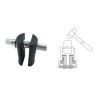 Extractor de anillos de rodamientos del tubo de dirección. diámetros de 30 a 68mm BUZZETTI - motoscamaralweb.com