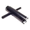 Vaso almenado cilíndrico para eje oscillante/chasis JMP Øint20mm /Øext27.4mm 4 muescas BMW - motoscamaralweb.com