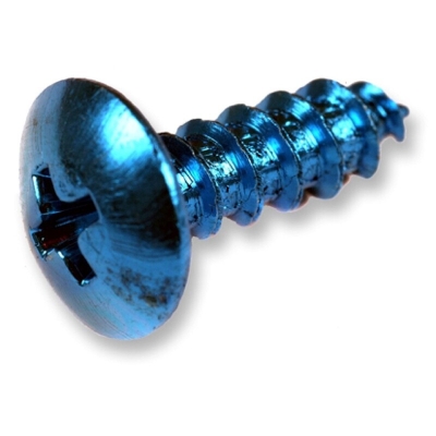Kit 12 tornillos rosca chapa M6x30 azul V PARTS - motoscamaralweb.com